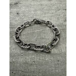 JOHN HARDY- Rolo Link Oval Chain Bracelet-Excellent Used Condition-Size Small